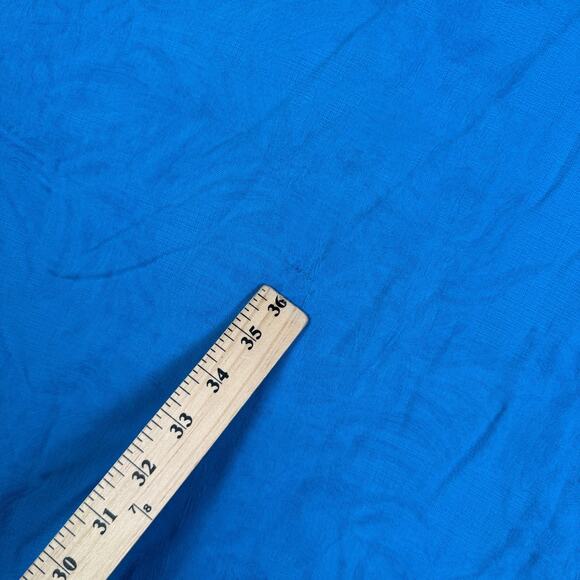 Tommy Bahama Shirt Mens 2XL Blue Palm Trees 100% Silk Camp Loop Collar Hawaiian - Picture 12 of 13